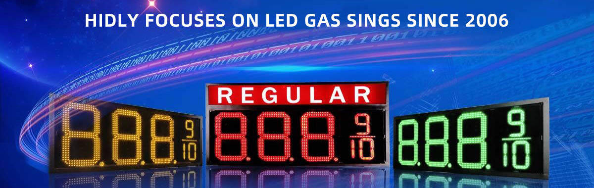 LED GAS PRICE SIGN