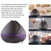 Peach Shaped Dark Wood Grain Aroma Diffuser Ultra-quiet Desktop Atomizer Office/Home Humidifier