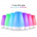 120ml Ultrasonic Oil Diffuser with Waterless Auto Shut-off, Adjustable Mist Mode, 7 Color Changing LED Lights