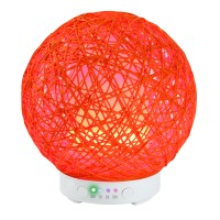 120ml Rattan Ball Shaped Ultrasonic Aroma Diffuer Cool Mist Humidifier with Beautiful Night Lights