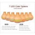 300ml Wood Grain Ultrasonic Oil Diffuser with Waterless Auto Shut-off, Adjustable Mist Mode, 7 Color Changing LED Lights 