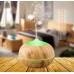 400ml Wood Graid Ultrasonic Essential Oil Diffuser for Office/ Home/ Yoga Spa  