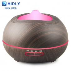 400ml Dark Wood Grain Aromatherapy Essential Oil Diffuser Symbolic Gift for Birthday