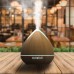 400ml Essential Oil Diffuser, Wood Grain Ultrasonic Aroma Cool Mist Humidifier for Bedroom Study Hotel Yoga Spa 