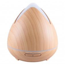 400ml Essential Oil Diffuser, Wood Grain Ultrasonic Aroma Cool Mist Humidifier for Bedroom Study Hotel Yoga Spa 