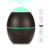 300ml Dark Wood Grain Egg-Shaped Air Humidifier Ultrasonic Aroma Diffuser with Colorful LED lights for Healthcare, Beauty Salon and Wedding Decor