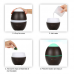 300ml Dark Wood Grain Egg-Shaped Air Humidifier Ultrasonic Aroma Diffuser with Colorful LED lights for Healthcare, Beauty Salon and Wedding Decor