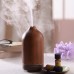 Natual Wood Essential Oil Diffuser Elegant Humidifier for Aromatherapy 100ml Ultrasonic Aroma Diffuser