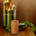 160ml Bamboo Aroma Diffuser Cool Mist Humidifier with Colorful Lights for Home/ Office/ Yoga