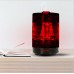 Libra Design 100ml Glass Ultrasonic Cool Mist Aroma Diffuser with Amazing 3D Visual Effect for Mood Elevating 