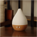 180ml Essential Oil Diffuser, Romantic Fragrance Aromatherapy Humidifier Handmade Ceramic & FSC Certified Beech Wood