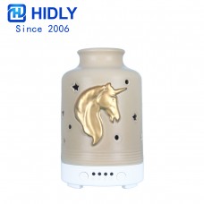 Hildy 100ml Ultrasonic Unicorn Ceramic Aromatherapy Diffuser Humidifier for Purification and Humidification H92151C