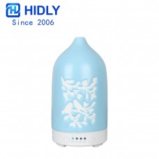 Hildy Ceramic Essential Oil Diffuser, 100ml Carving Design Cool Mist Humidifier for Office Bedroom Hotel Resort Wedding