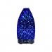 Hidly 100ml Glass Aromatic Essential Oil Diffuser Cold Mist Humidifier with 4 Timer Settings and 7 Colors LED Lights
