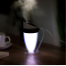 Mini Portable Cool Mist Humidifier, Moonlight Cup 110ml USB Aroma Diffuser with Creative Night Light for Home Car Office