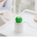 280ml Cactus USB Humidifier Home Mute Mini Portable Desktop Atmosphere Lamp Aroma Humidifier for Car