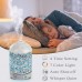 Hand Painted 100ML Metal Essential Oil Aroma Diffuser Cool Mist Humidifier with 7 Color Changing LED Lights 