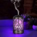 Aromatherapy Essential Oil Diffuser 100ml Metal Fragrance Lavender Ultrasonic Cool Mist Humidifier with 7 Color LED Lights 