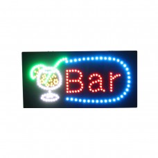 Hidly 12*24'' Bar Open LED Sign Advertising Sign Business Animated Motion Display Billboard