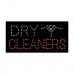 12*24 Inches Dry Cleaners LED Light Sign, LED Neon Sign with On/Off Switch, Plug and Play