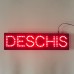 15*27 Inches Wholesale Acrylic DESCHIS LED Sign Indoor Animated Open Sign 