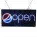 LED Open Light Sign for Business Shop Store 24 x 12 inches