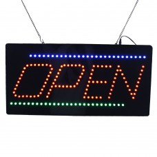 LED Open Light Sign for Business Shop Store 24 x 12 inches