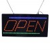 LED Open Light Sign for Business Shop Store 24 x 12 inches