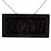 LED Ouvert Open Light Sign for Business Shop Store 19 x 10 inches