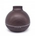 400ml Large Capacity Aroma Diffuser Dark Wood Grain Humidifier Customized Gift