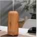 100ml Wood Grain Essential Oil Diffuser Ultrasonic Humidifier with 7 Color LED Lights and Timer for Business Gifts, Hotel 