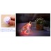 Bulb Shape Micro-Landscape Air Humidifier with LED Night Light USB Mini Humidifier Kit for Home Office