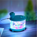 460ml USB Fish Tank Humidifier with Color Changing LED Night Light Fragrance Diffuser-Portable Home Decoration