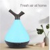 Beautiful Two Way Spray Aroma Diffuser, 400ml Large Capacity Essential Oil Diffuser with Night Light