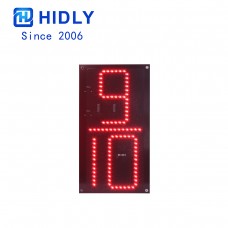 12 Inch Red 9/10 Led Digital Board