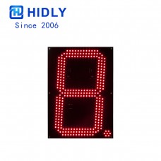 16 Inch Red Oblique LED Digital Board