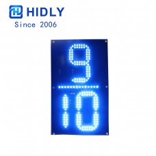 16 Inch Blue 9/10 LED Digital Board