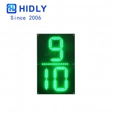 16 Inch Green 9/10 LED Digital Board