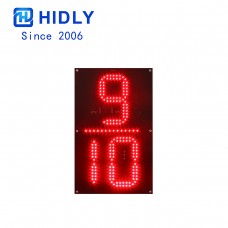 16 Inch Red 9/10 LED Digital Board