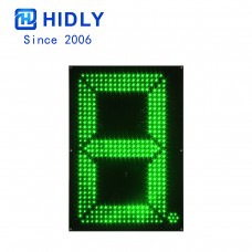 24 Inch Green Right Angle LED Digit