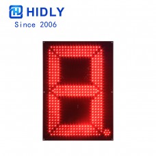 24 Inch  Red Right Angle LED Digit