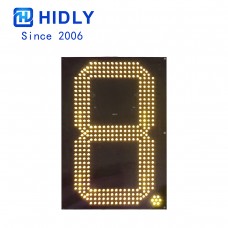 24 Inch Yellow LED Digital Board