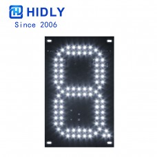 7 Inch White LED Digital Board