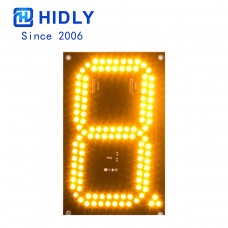 Yellow 8 Inch Oblique Led Digital Boards