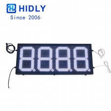 10 Inch Super Bright White Led Gas Price Displays