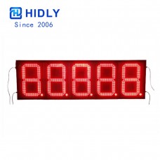 12 Inch Red LED Price Signs