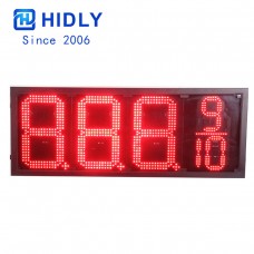 12 Inch Red LED Gas Signs
