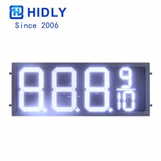 12 Inch White Led Gas Price