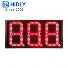 12 Inches LED Red  Gas Price Display