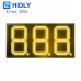 12 Inches LED Yellow Waterproof Gas Price Display